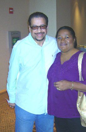 Corinne with Richard Smallwood

