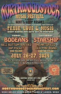 Bell Bottom Brewed @ Northwoodstock Music Festival
