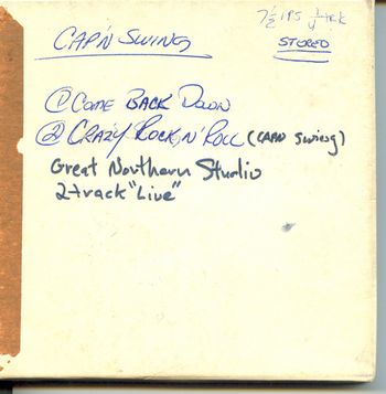 Cap'n Swing Tape Box
