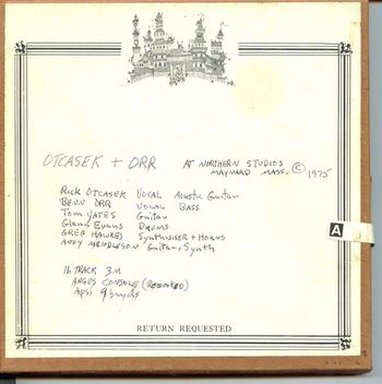 Otcasek & Orr Tape Box
