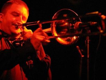 Joel Behrman (Trombone) A fantastic performer with great versatility. Known for being a hired gun to the music business elite. Joel brought our "Old School Is The New Cool" CD a solid foundation that only a pro of his ability can deliver. Contributions: "America, By Yourside" "Time Of Our Life" "Old Soul Music" "Step Out Of The Rain" "Funk With Me" "Goodtime"
