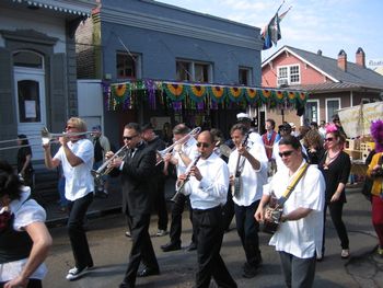 Poppa Neutrino Jazz Funeral - Photo: Steve Smith

