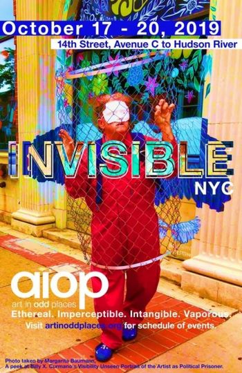 "Art in Odd Places" poster NYC_
