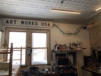 Art Works USA, "Corner Swim Installation", 2019
