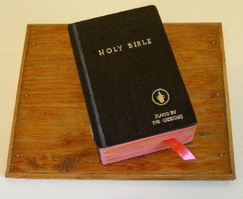 "The New Gideons BIble...
