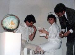 "Bloodbath" L to R: Billy X. Curmano, Nancy Speltz and Kevin Pomeroy
