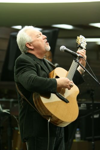 Paul leading worship
