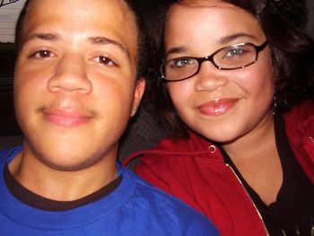 My son David and daughter Mia
