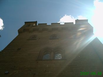 Exiting the castle.
