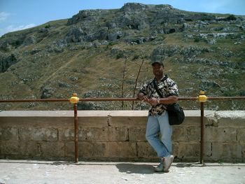 This is the site in the movie "The Passion of the Christ" where Mel Gibson shot the crucifixion and the nativity.
