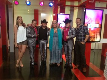 con Jesus Ojeda en LAnzate Univisión
