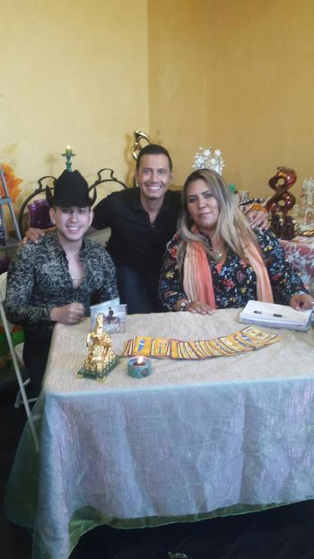 Con El Bebeto y Luis Sandoval de Despierta America
