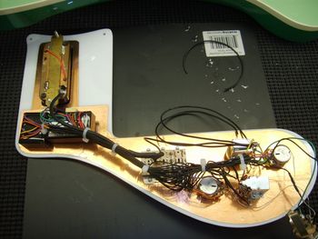 The Bartolini pickups will be powered by a 3 band EQ, a preamp and 18 volts....
