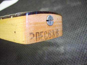Thankfully, the date stamp is still intact
