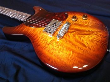 Forrester Kustoms custom-built 'Brave' doublecut - Everything you need, but nothing to get in the way of awesome tone and playability.
