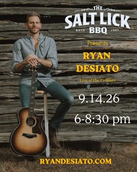 Ryan DeSiato live at Salt Lick Cellars