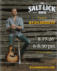 Ryan DeSiato live at Salt Lick Cellars