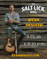 Ryan DeSiato live at Salt Lick Cellars