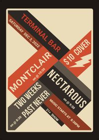 2WPN @ Terminal Bar, playing with Nectarous and Montclair