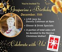 Dennis Coleman performing Live at The Grapevine Greek Italian restaurant 