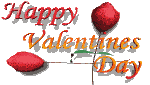 Valentine's Day at Borders Books