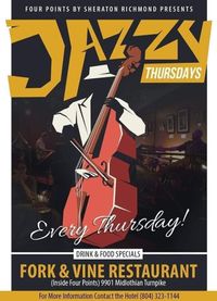 Jazz Thursday featuring Dennis Coleman at Four Points by Sheraton