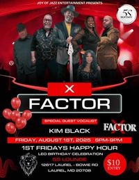 Kim Black, Special Guest Vocalists with  X-FACTOR, The Band