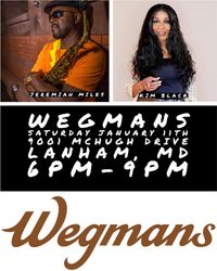 An Evening of Jazz & Classic R&B with Jeremiah Miles & Kim Black 