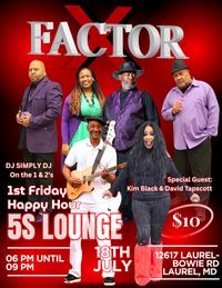 Kim Black Special Guest Vocalist with X-FACTOR