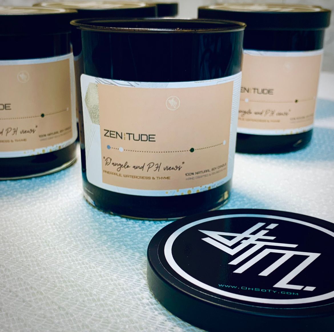 "D'angelo and P.H Views"- 100% Natural Soy Candle