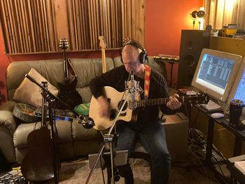 So many great guitar tracks from John, at Bova Sound, Critical Misunderstandings On The Precipice sessions!
