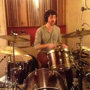 Jeremy on drums Tendrils album sessions.
