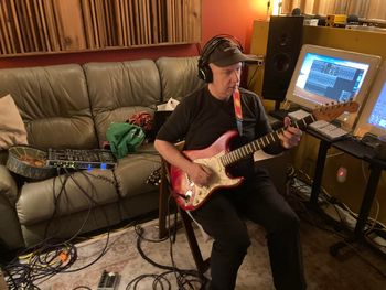 John at Bova Sound, Critical Misunderstandings On The Precipice sessions.
