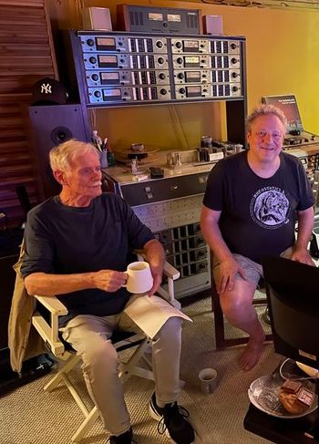 Michael Belanger and Frank, Critical Misunderstandings On The Precipice album sessions!
