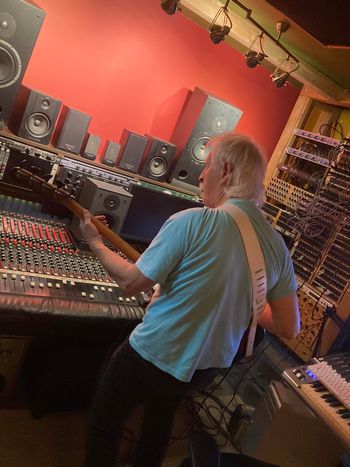 Phil plays electric bass on The Pledge, a cool slice of British flavoured steampunk! Halcyon Phase is in the studio recording our second album Critical Misunderstandings On The Precipice!
