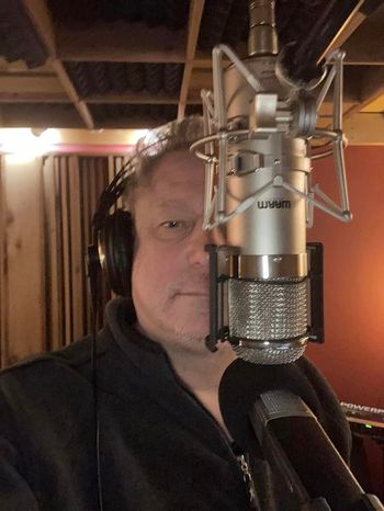 Late April, 2024 and Frank is delivering final lead vocals, Critical Misunderstandings On The Precipice album sessions.
