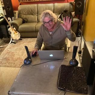 Gord programming drums for Critical Misunderstandings On The Precipice.
