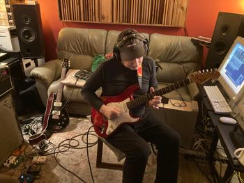John at Bova Sound, Critical Misunderstandings On The Precipice sessions.
