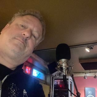 Frank during Critical Misunderstandings On The Precipice sessions at Bova Sound.
