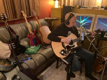 So many great guitar tracks from John, at Bova Sound, Critical Misunderstandings On The Precipice sessions!
