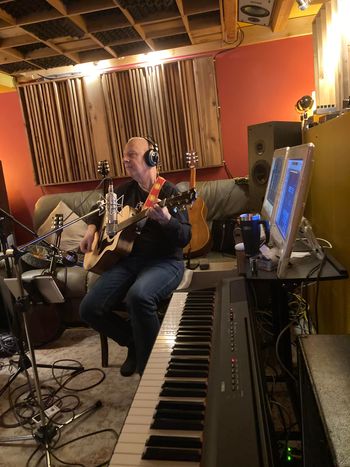 John is really feelin' it at Bova Sound, Critical Misunderstandings On The Precipice sessions!
