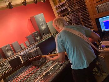 Phil plays electric bass on The Pledge, a cool slice of British flavoured steampunk! Halcyon Phase is in the studio recording our second album Critical Misunderstandings On The Precipice!
