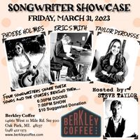 Berkley Coffee Songwriter Showcase *Phoebe Solo*