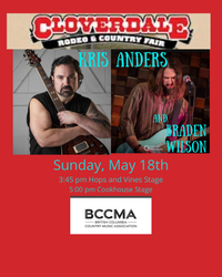 Cloverdale Rodeo - Cookhouse Stage