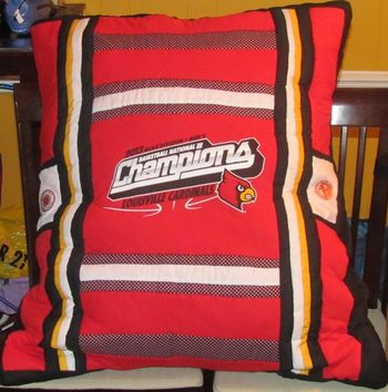 Giant U of L throw pillow - $125
