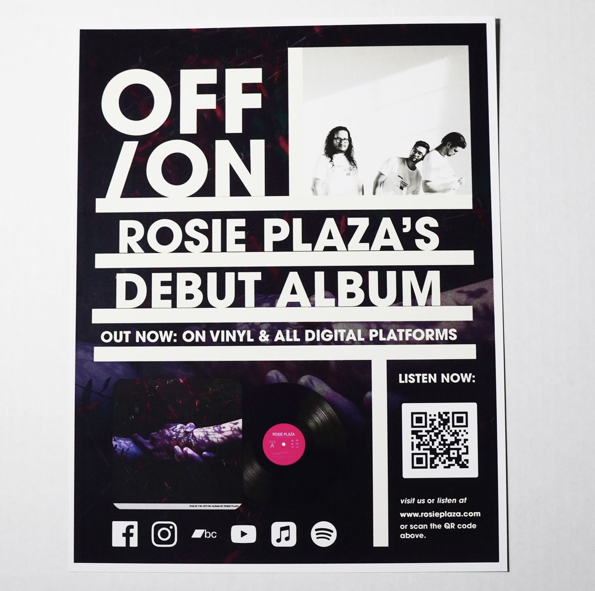 OFF/ON Album Promotional Print