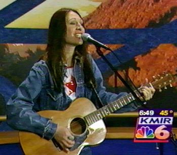 Kimberlee M Leber Performs Live on NBC TV
