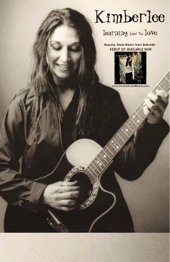 Singer Songwriter Kimberlee M Leber's "Learning How to Love" Poster
