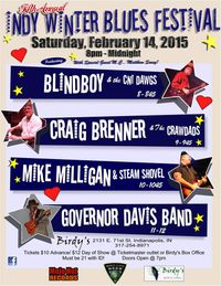 Craig & The Crawdads at the Indy Winter Blues Fest