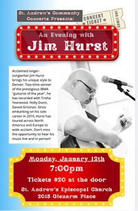 Jim Hurst in concert